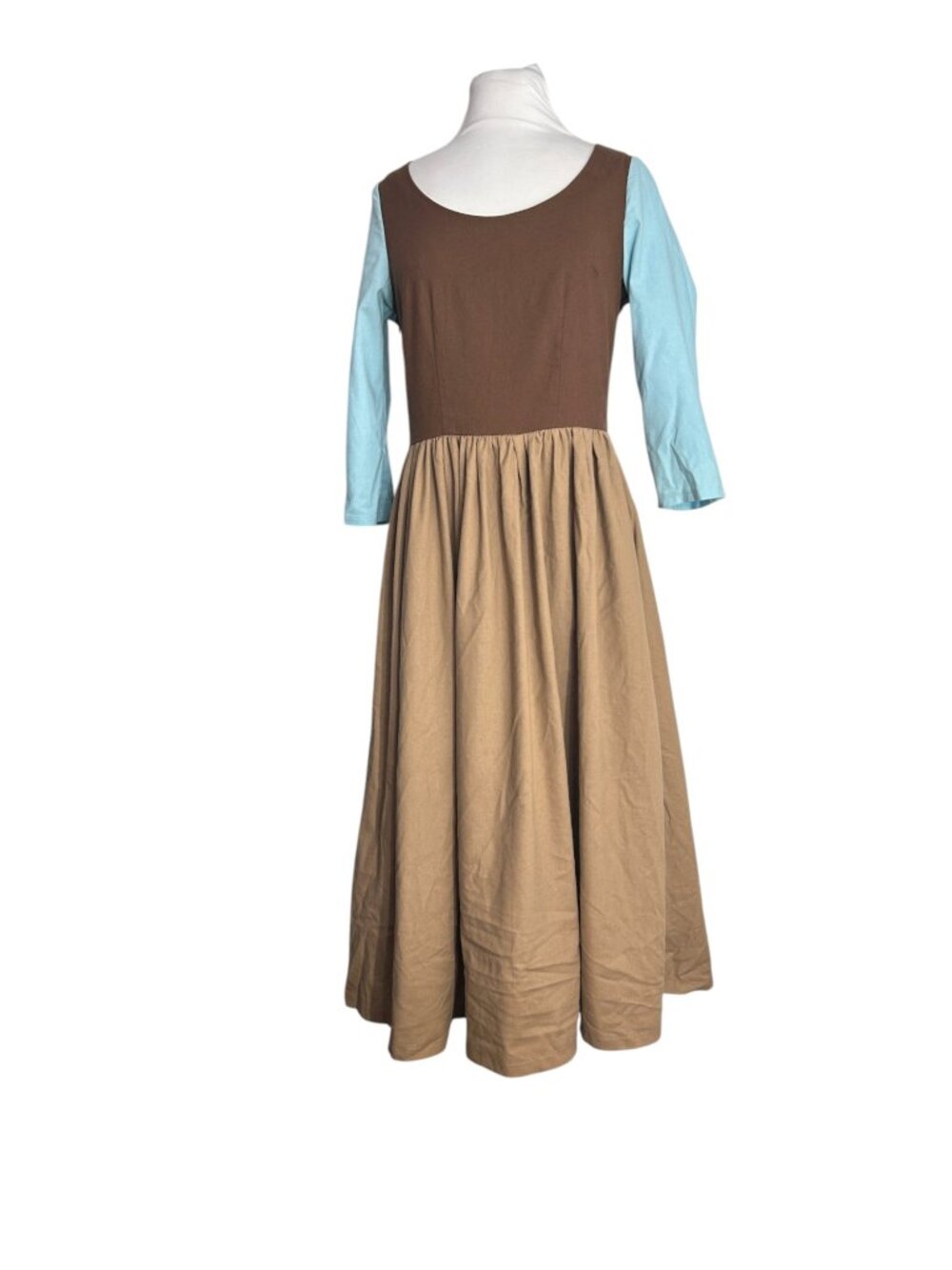 Cinderella Maid Dress Cosplay Costume Adult Small Linen Blend No Apron Halloween